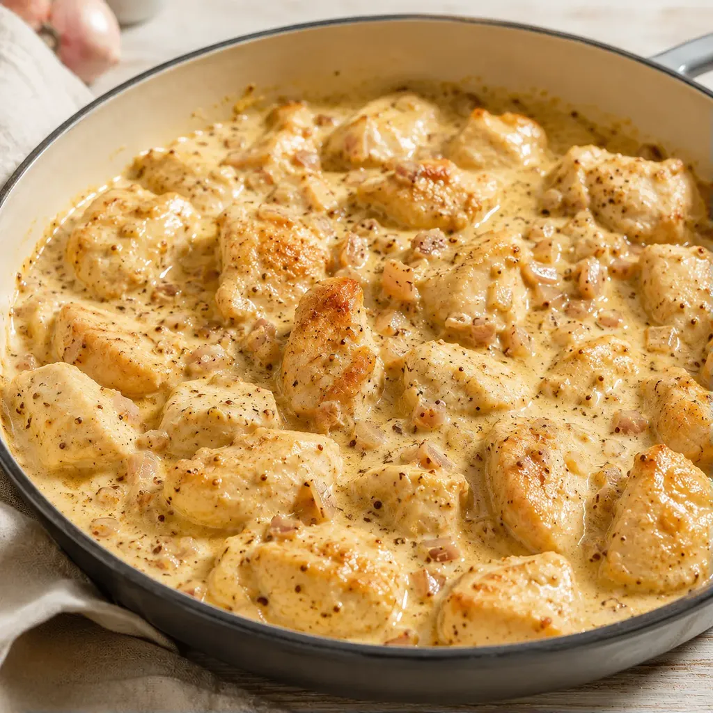 Poulet à la Crème