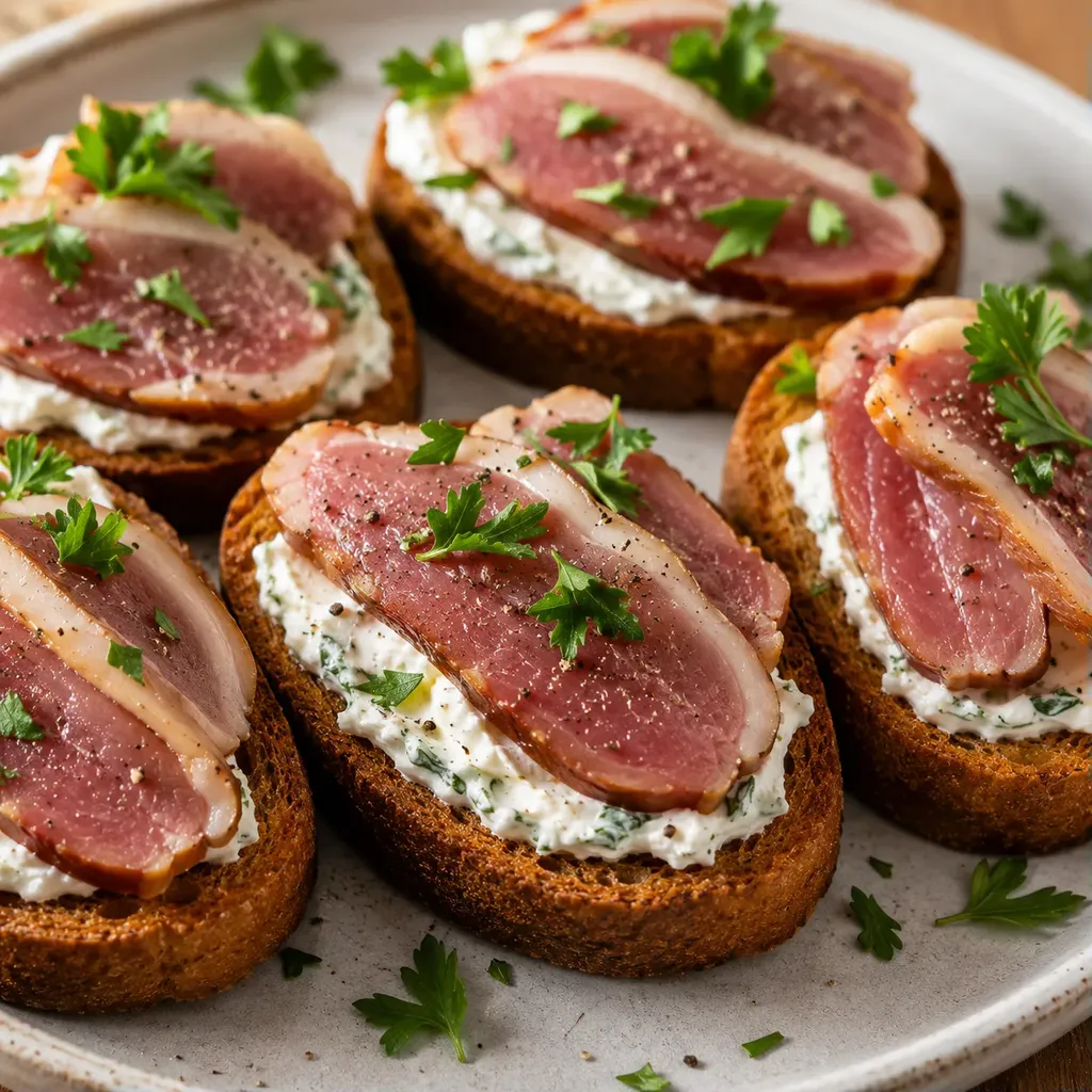 Toast Magret Canard