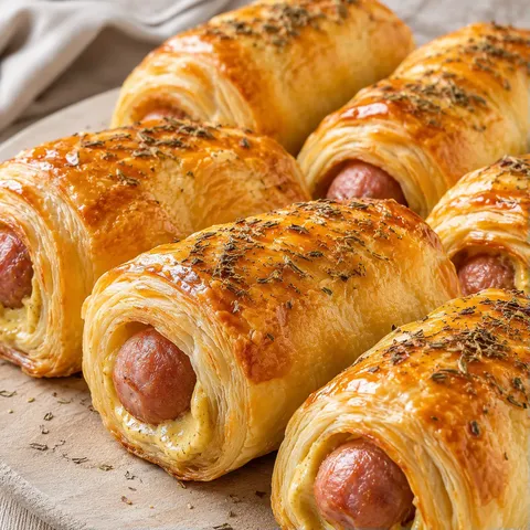 Feuilletés aux Saucisses