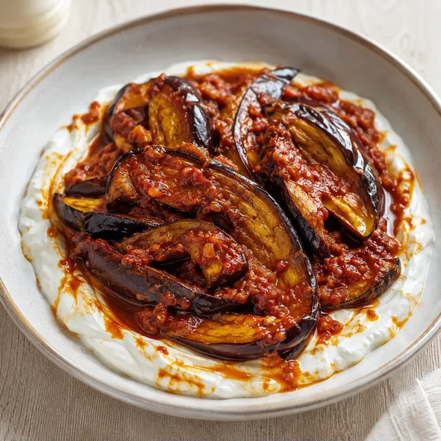 Aubergine Rôtie et Épicée