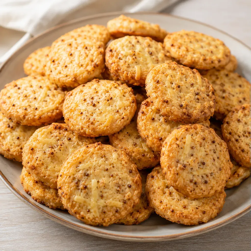 Sablés Fromage Moutarde