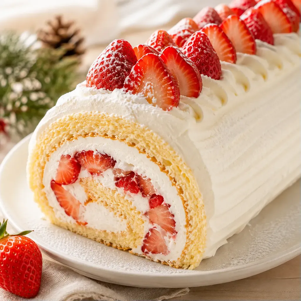 Shortcake aux Fraises Noël
