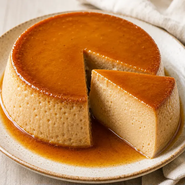 Flan Crémeux Cacahuète