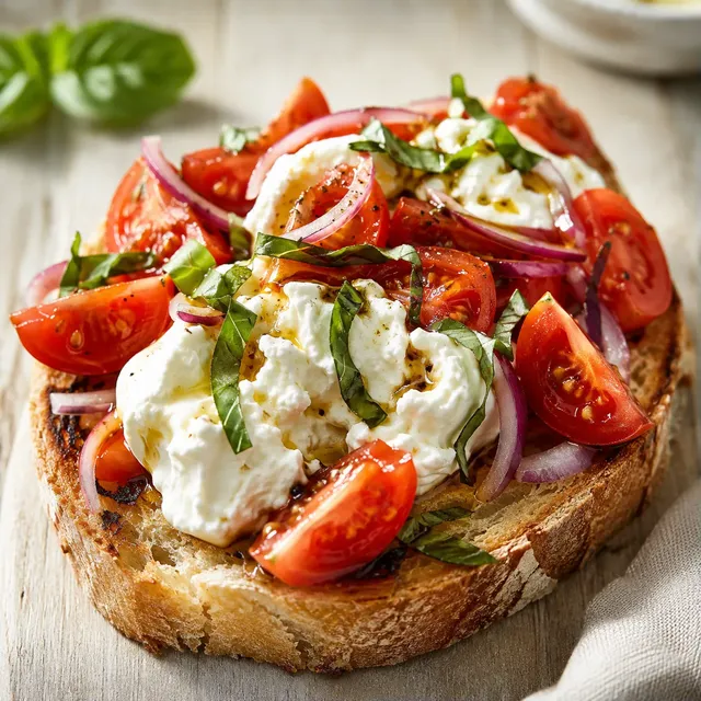 Burrata et Tomates