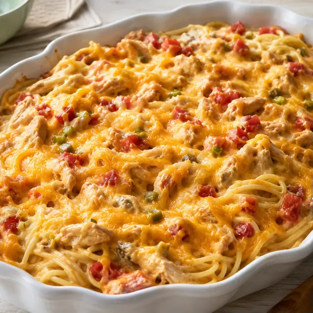 Spaghetti Fromage Poulet