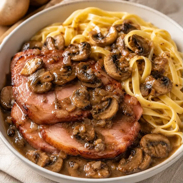 Champignons sauce Madère