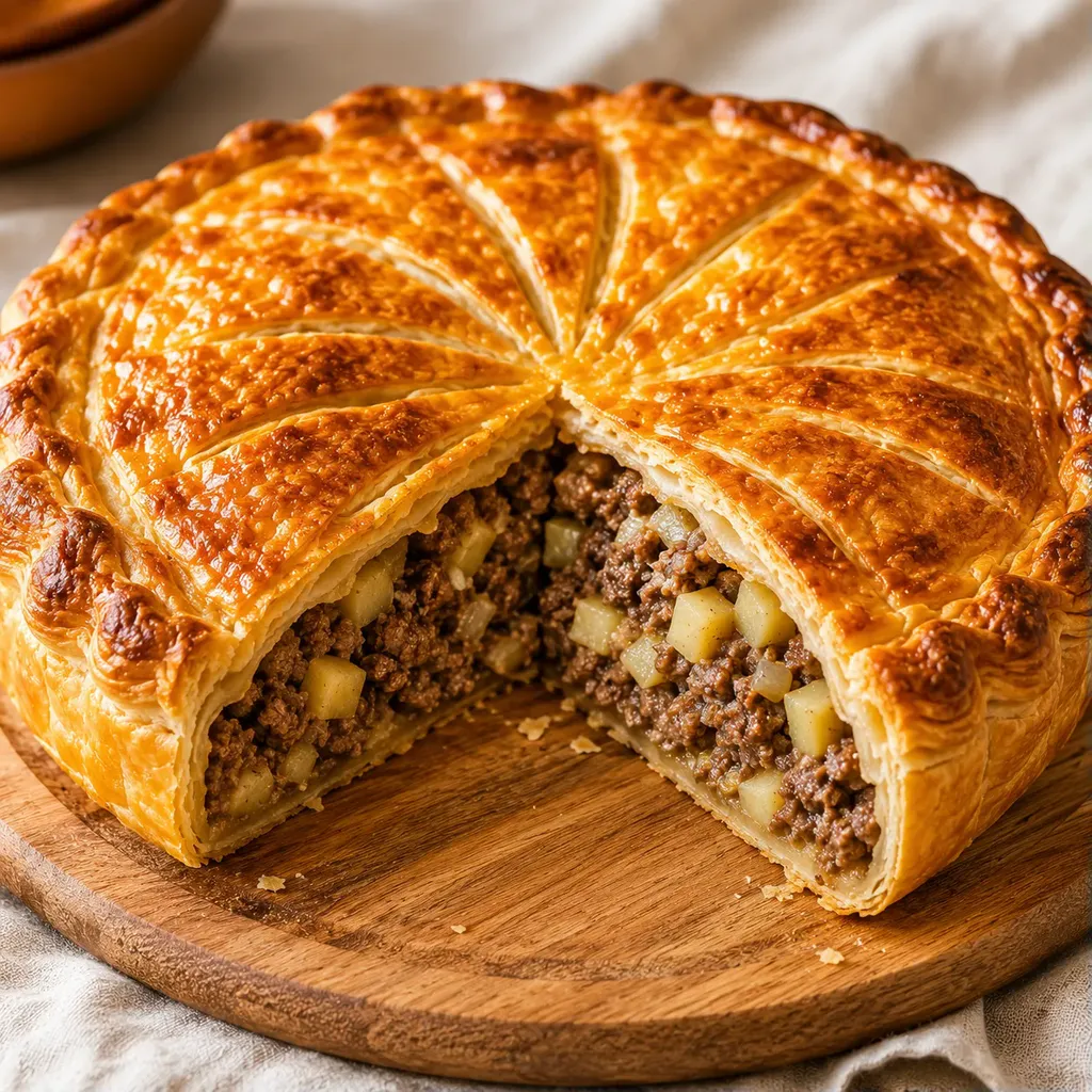 Tourte Viande Croustillante