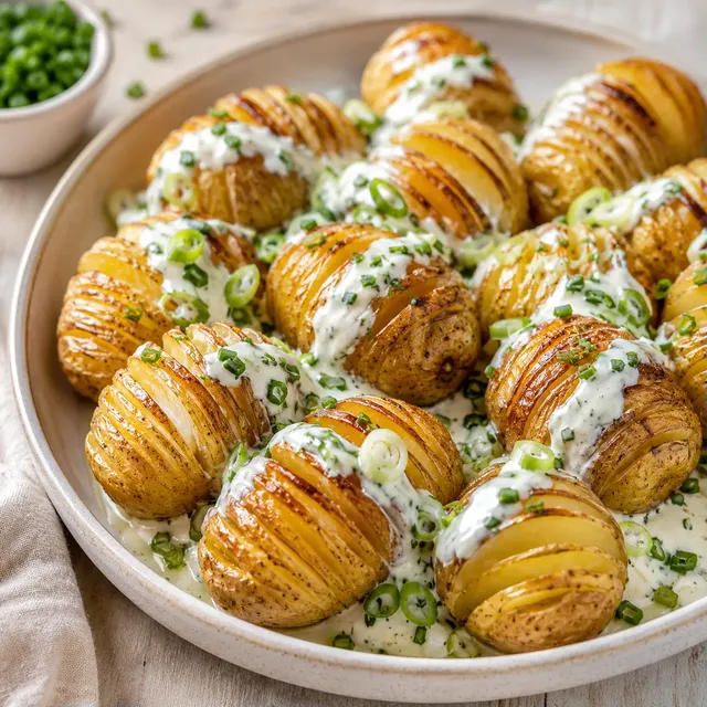 Pommes Hasselback Faciles