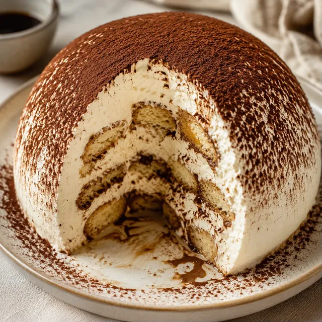Tiramisu en Sphère