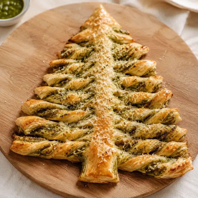 Sapin Noël au Pesto