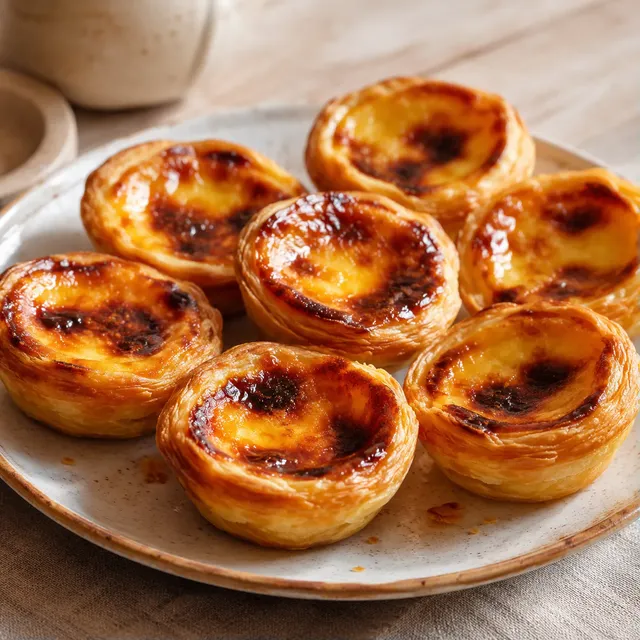 Tartelettes Portugaises Caramélisées