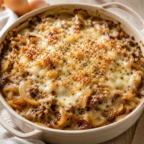 Viande et Oignons Caramélisés