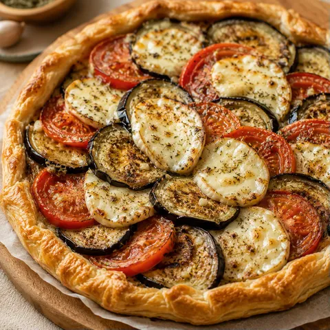 Aubergines Tomates Chèvre