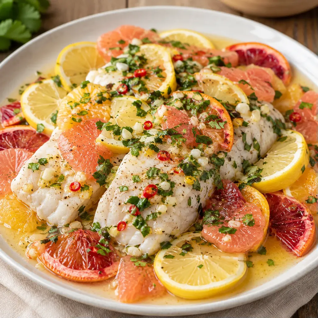 Poisson et Agrumes