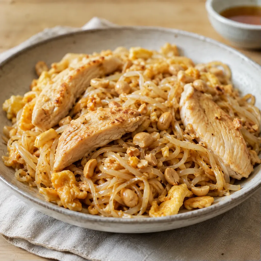 Poulet Pad Thaï