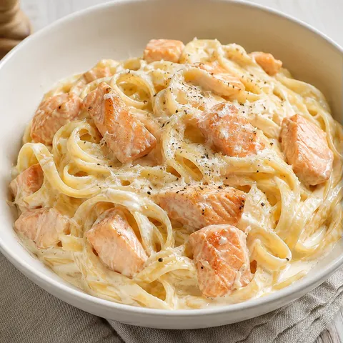 Saumon Onctueux Pâtes