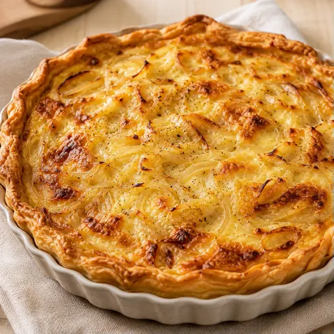 Oignons et fromage