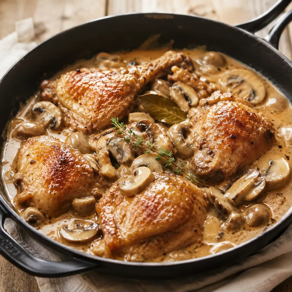 Poulet Chasseur Savoureux