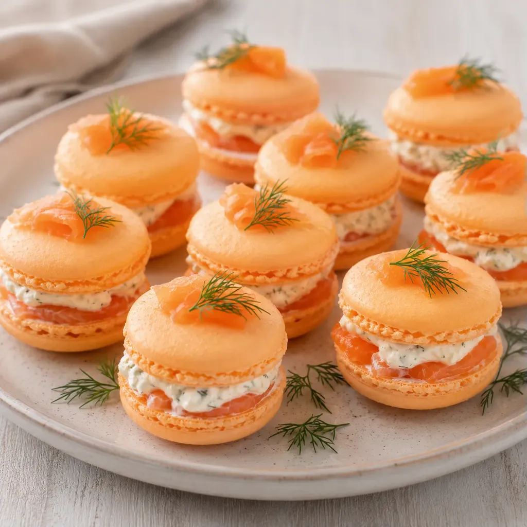 Macarons Salés Saumon