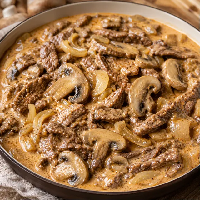 Stroganoff Savoureux Bœuf