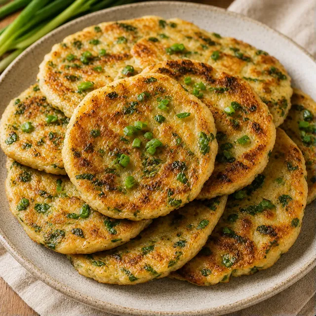 Galettes à la Coréenne Vegan