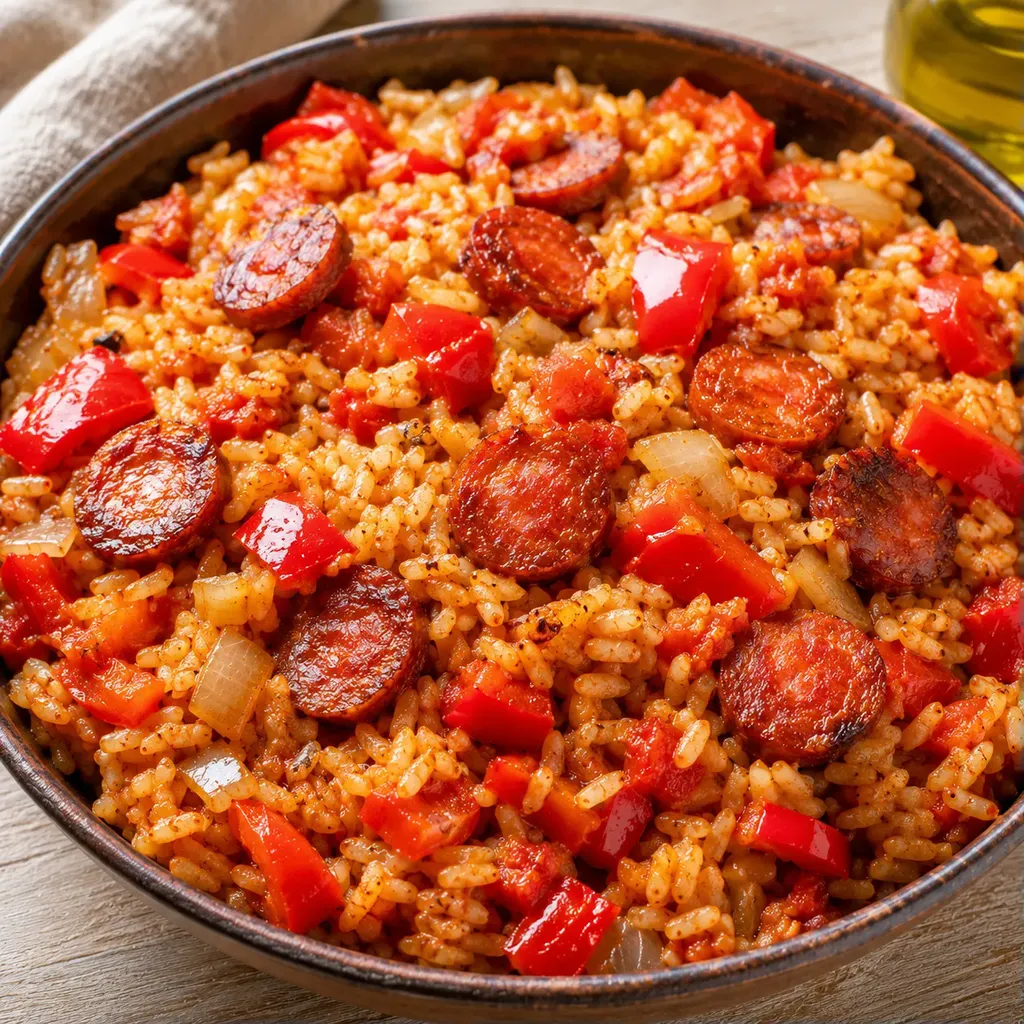 Riz et Chorizo