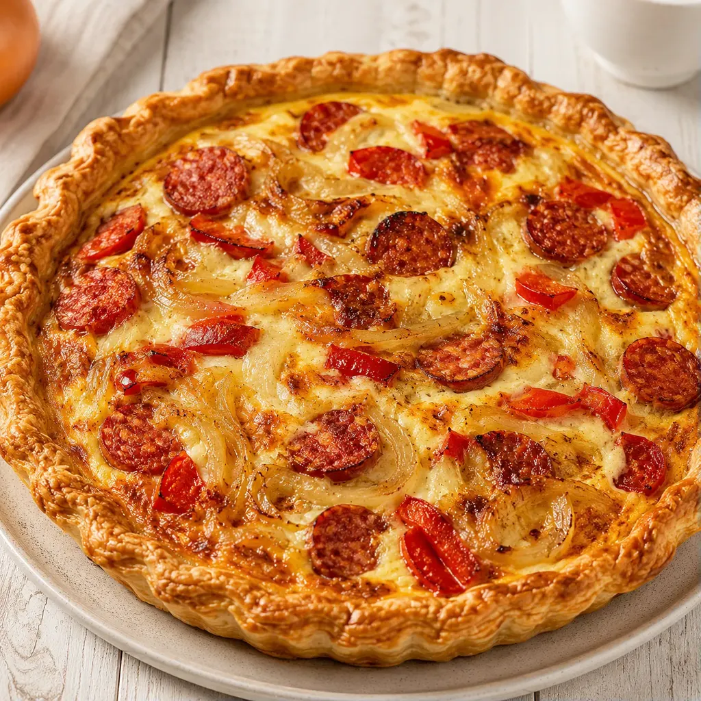 Oignon et Chorizo