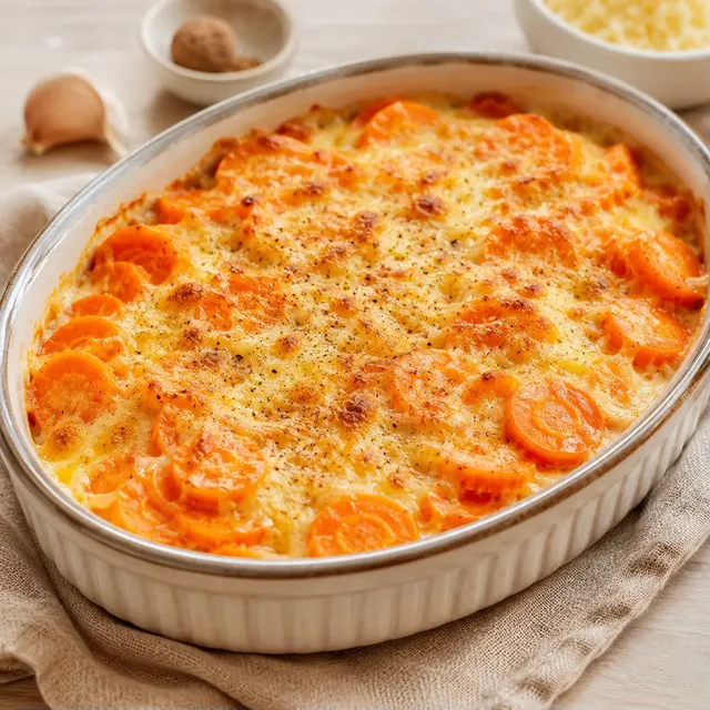 Gratin Léger de Carottes