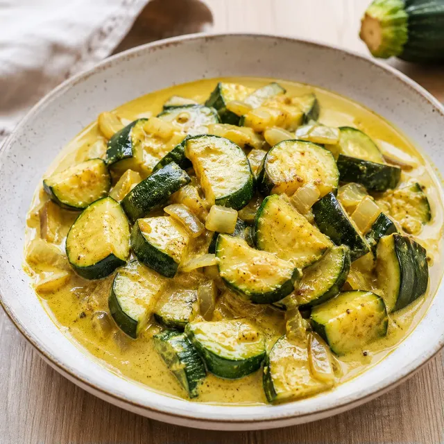 Curry Coco Courgettes