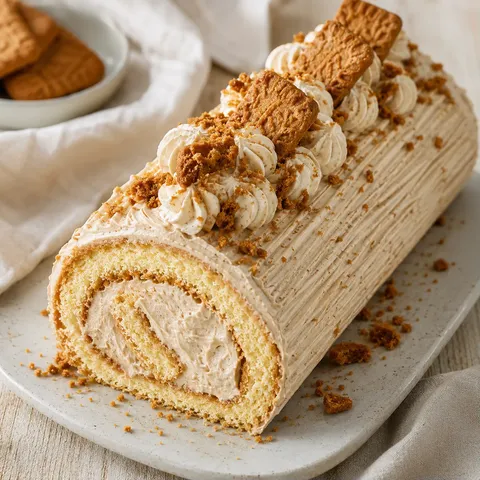 Bûche Crème Noël