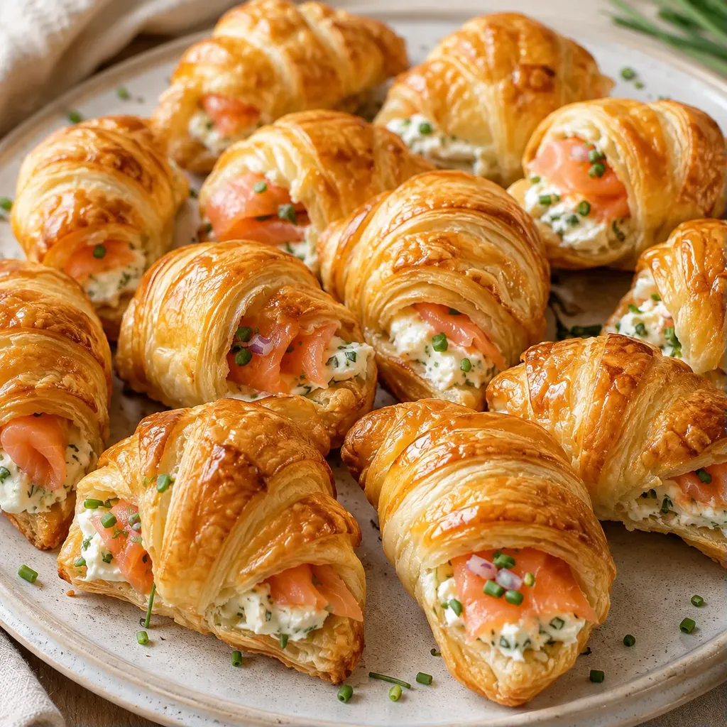 Mini Saumon Croissants