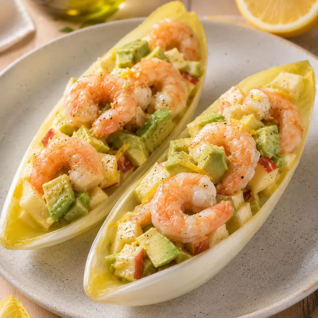 Endives Crevettes Légères