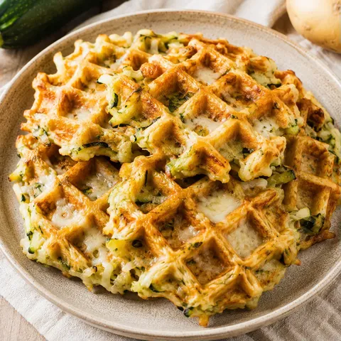 Gaufres Légumes Fromage