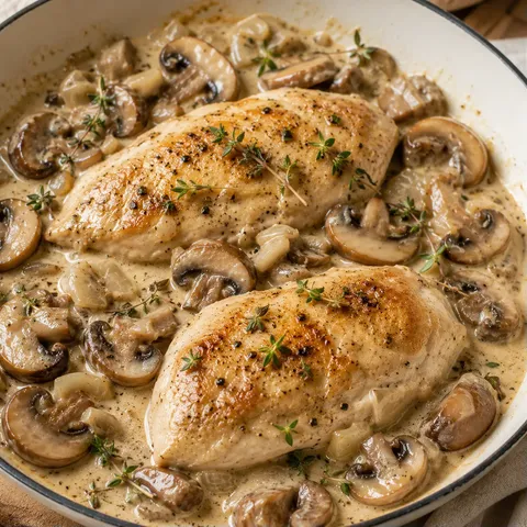 Porto Champignons Poulet