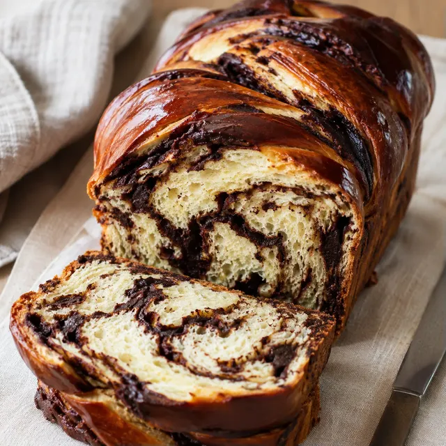 Brioche Marbrée Chocolat