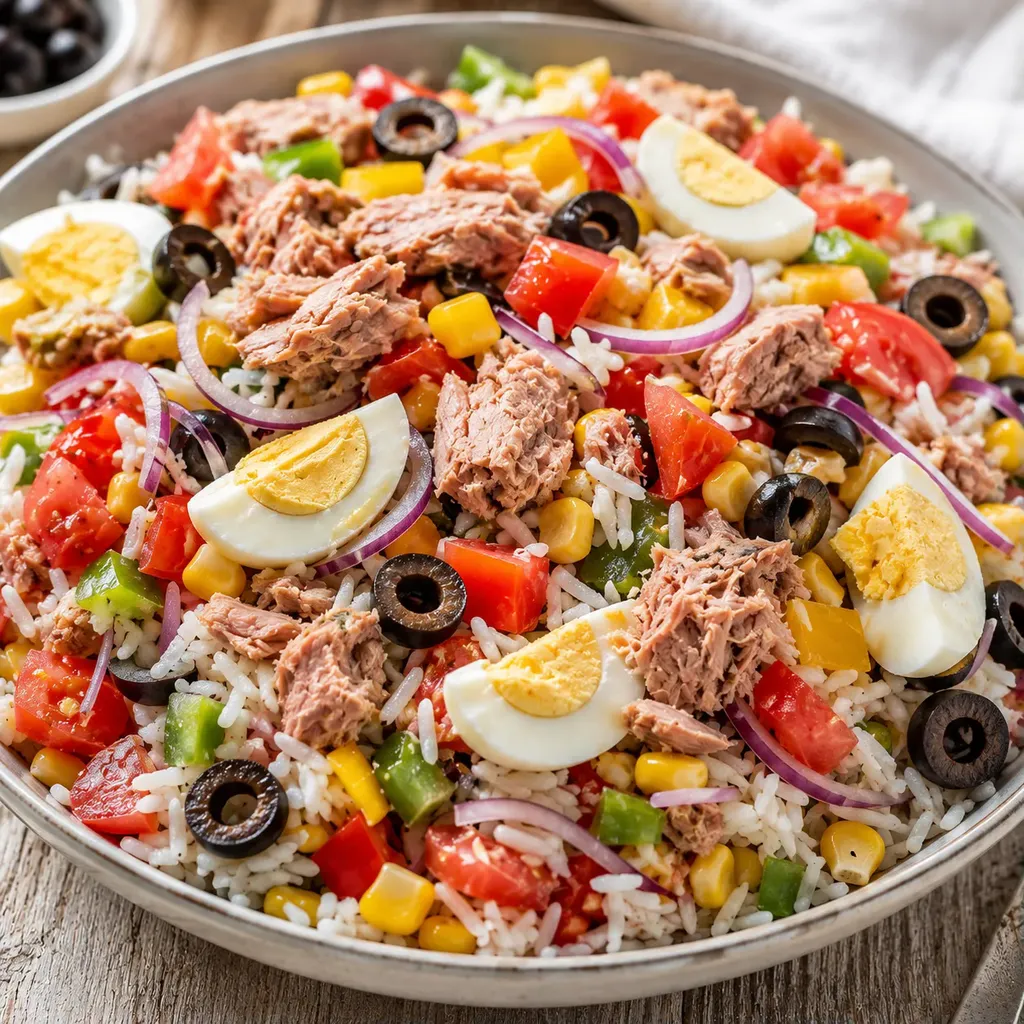 Salade Riz Thon Frais