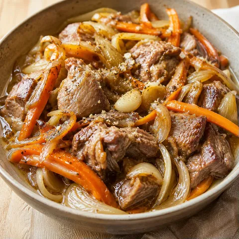 Agneau et Légumes Mijotés
