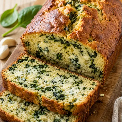 Cake Moelleux Épinards Bleu