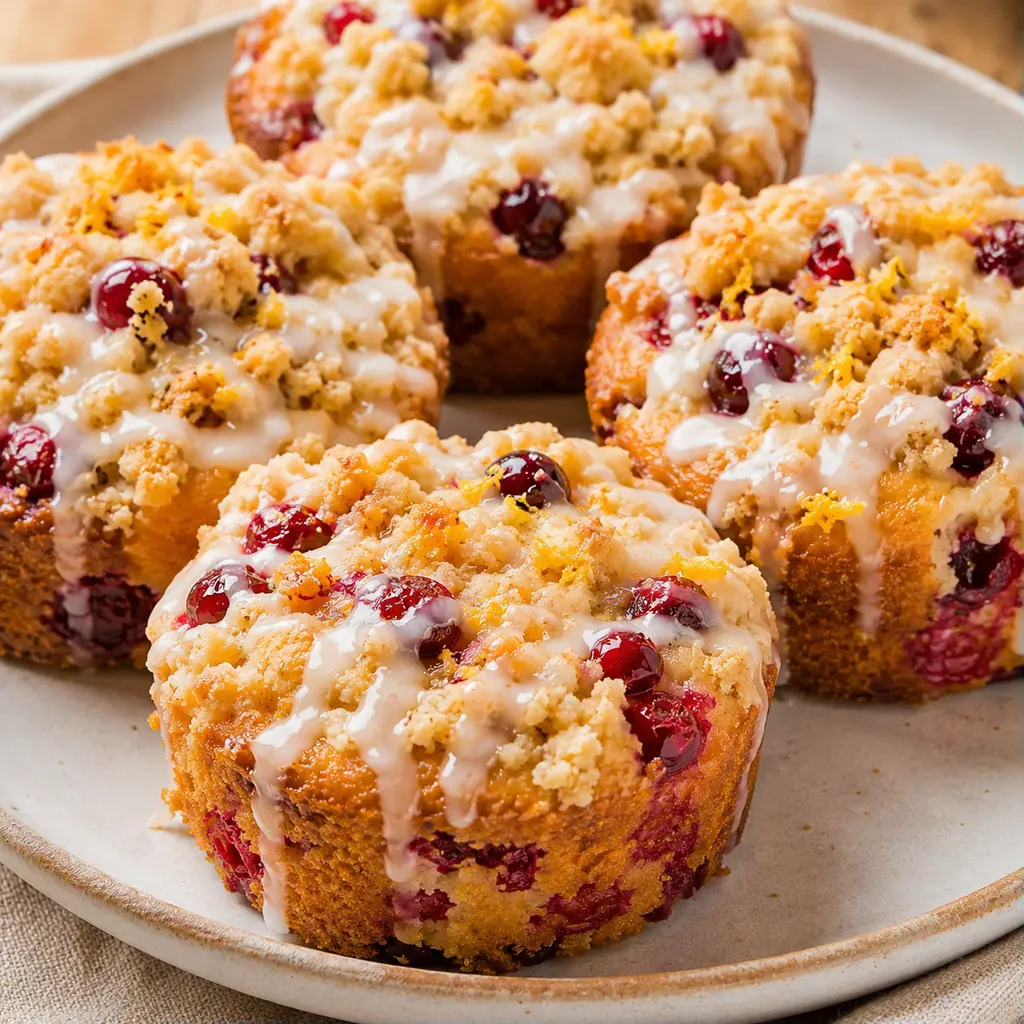Cranberries Orange Moelleux
