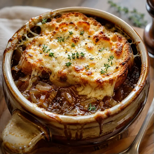 Oignons Gratinés