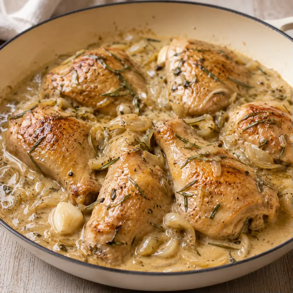 Poulet Crémeux Estragon