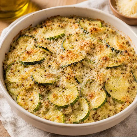 Gratin Quinoa Courgettes