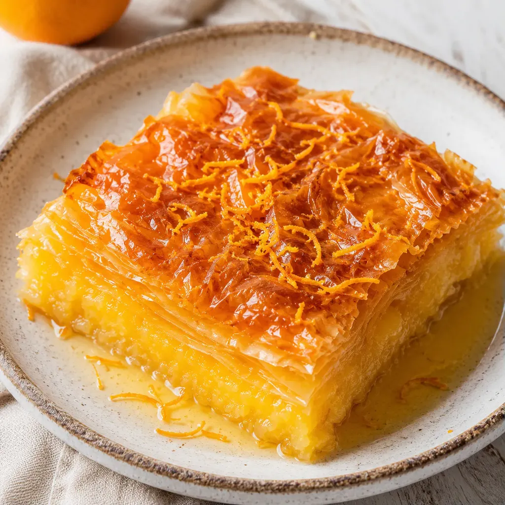 Portokalopita à l'Orange