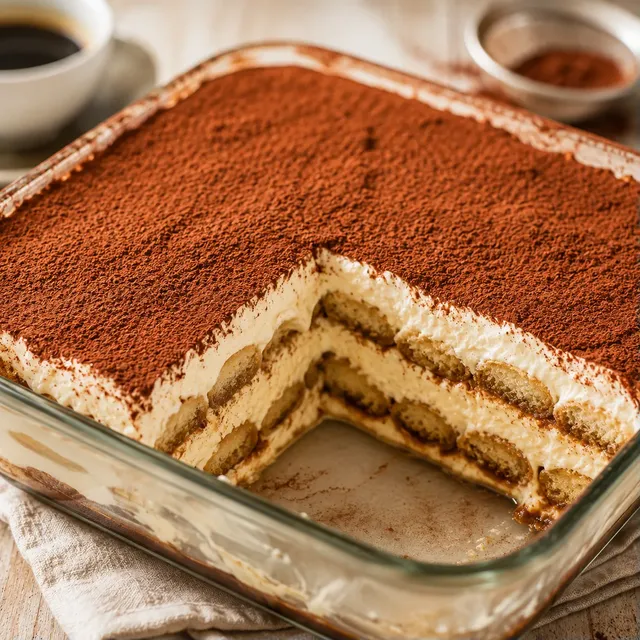 Tiramisu Crémeux Italien