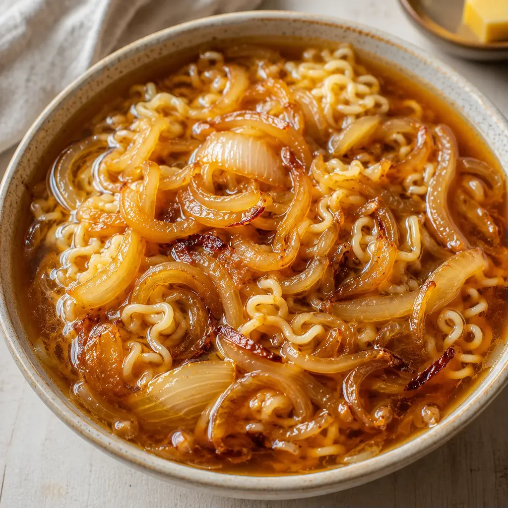 Soupe Oignons Saveurs Asie