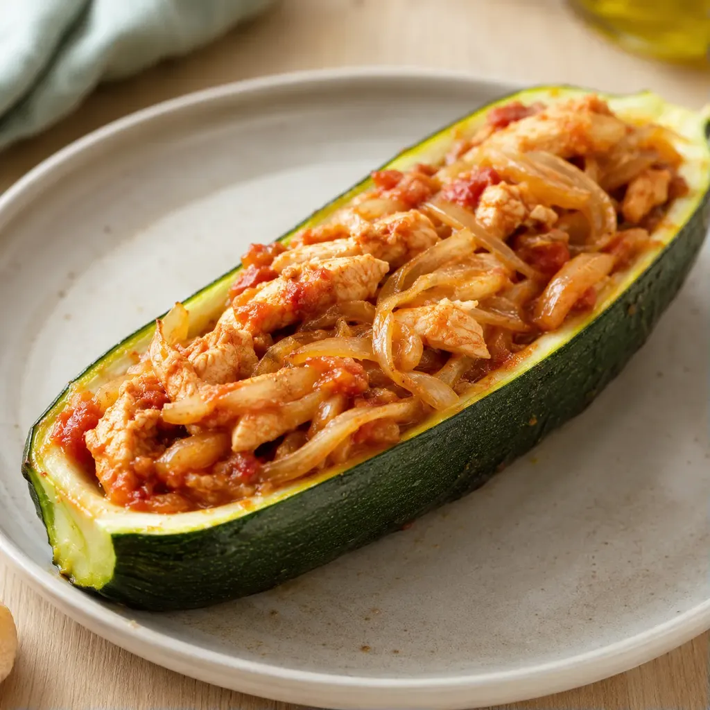 Poulet Courgettes Tendres