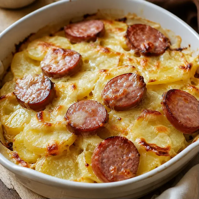 Gratin Morteau Pommes Fondantes