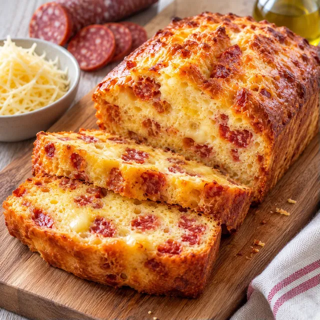 Chorizo Cake Facile