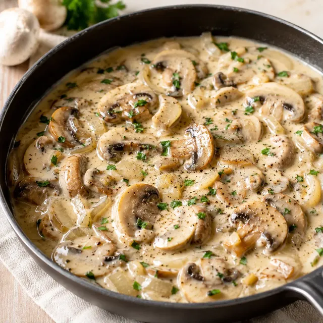 Crémeuse Champignon Facile