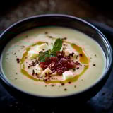 Délicieuse Soupe Asiago Tomates